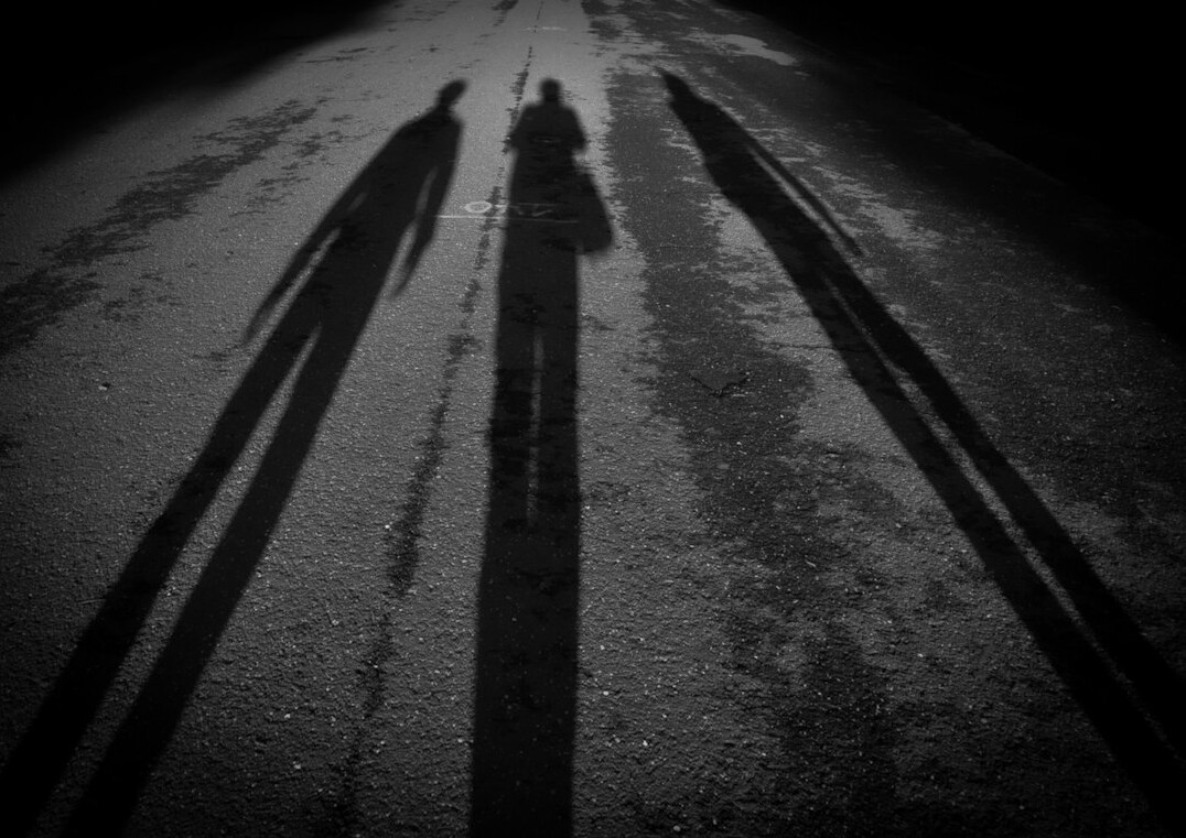 mysterious shadows and lies illustration